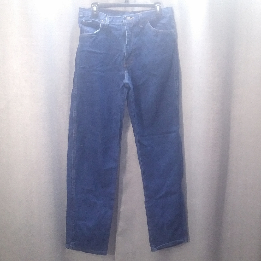 New Straight Leg Blue Jeans